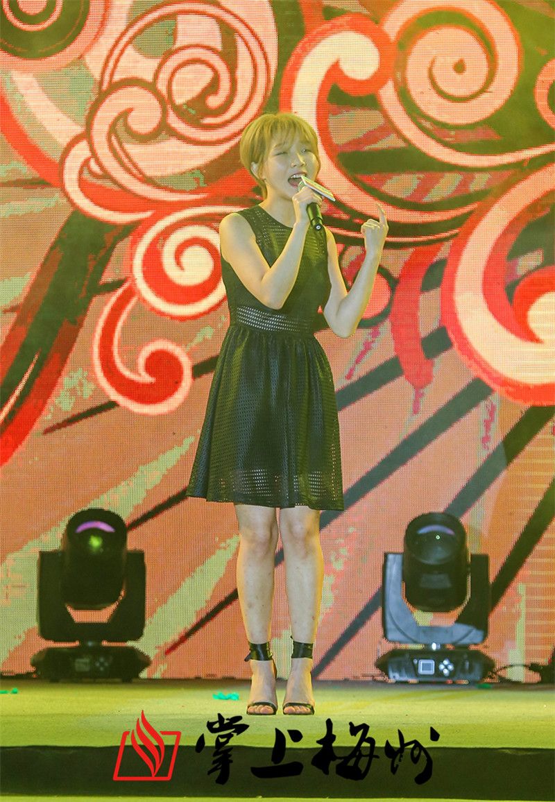 丰顺官溪村举行2018春晚 玖月奇迹激情献唱