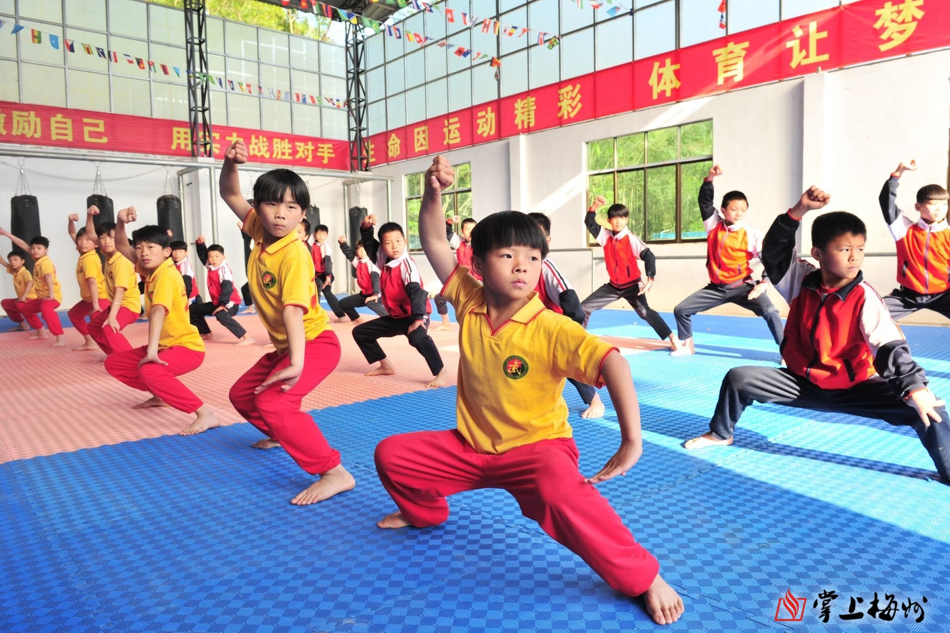 武术是中国的优秀传统文化,粤东少林文武学校办学17年,一直坚持"文化