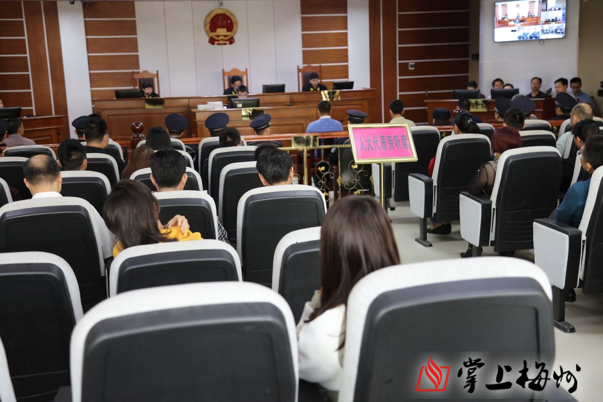 五华法院庭审某涉恶犯罪团伙
