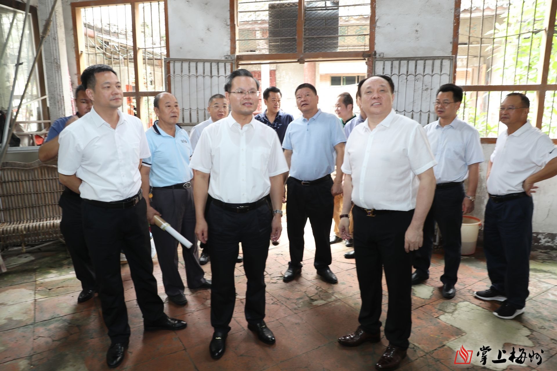 曾永祥廖茂忠调研蓝田书院修缮工程,杰出乡贤吴暹进全额捐建修缮项目