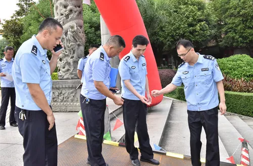 吴东海到蕉岭中学检查高考安保服务工作,提出了这三点