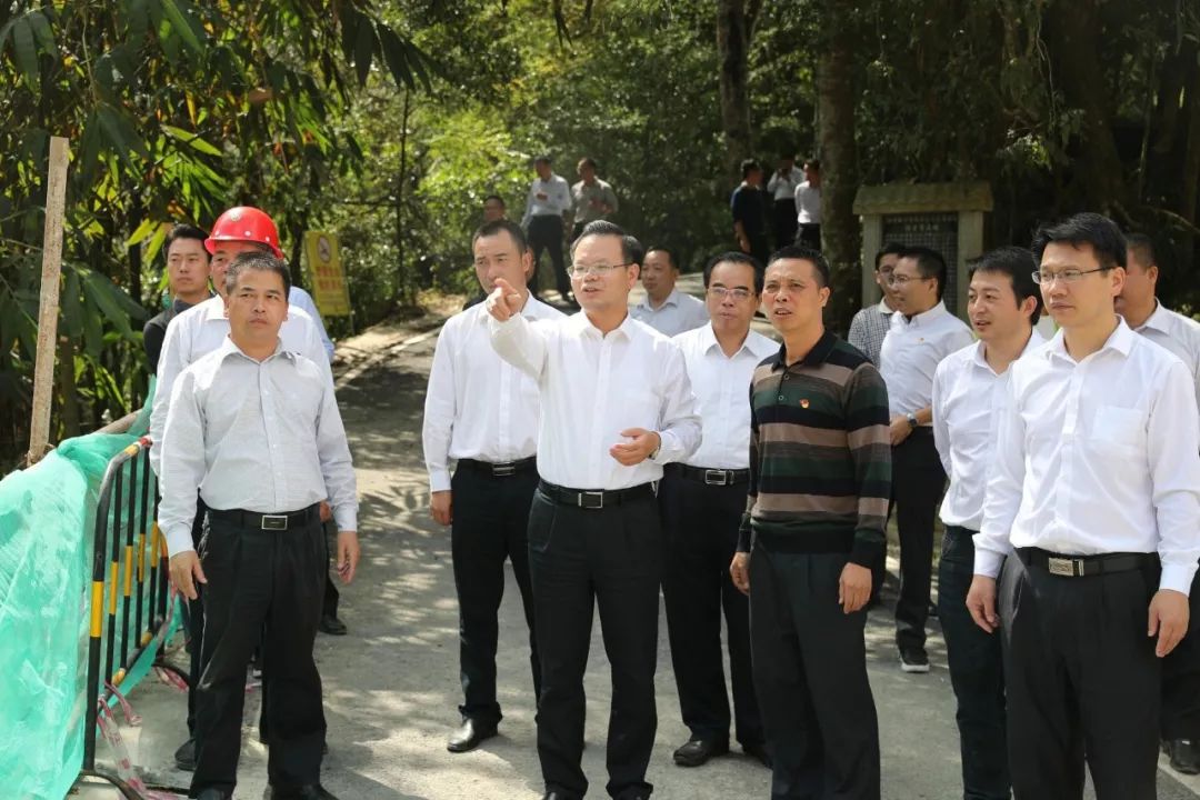 曾永祥率队到丰顺县八乡山镇调研督导主题教育等工作