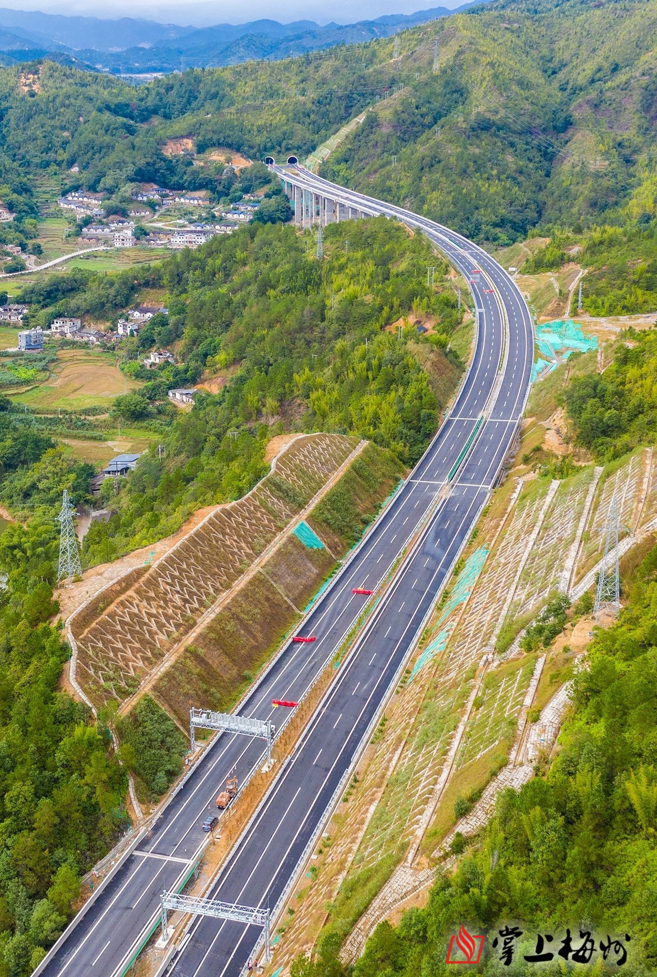 计划月底建成通车!大潮高速15日交工验收