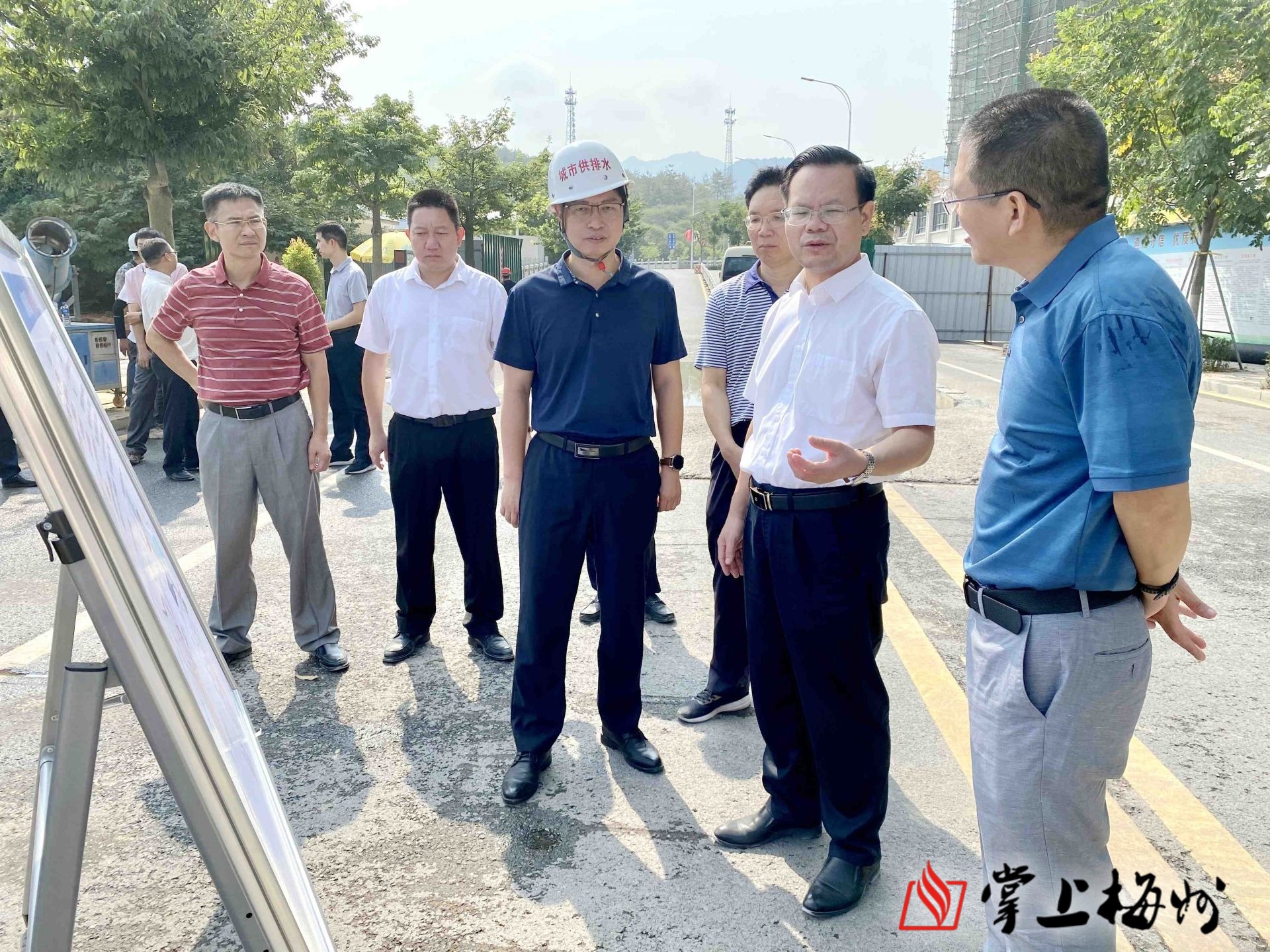 曾永祥调研检查梅州城区建筑工地安全生产和疫情防控工作做好疫情防控