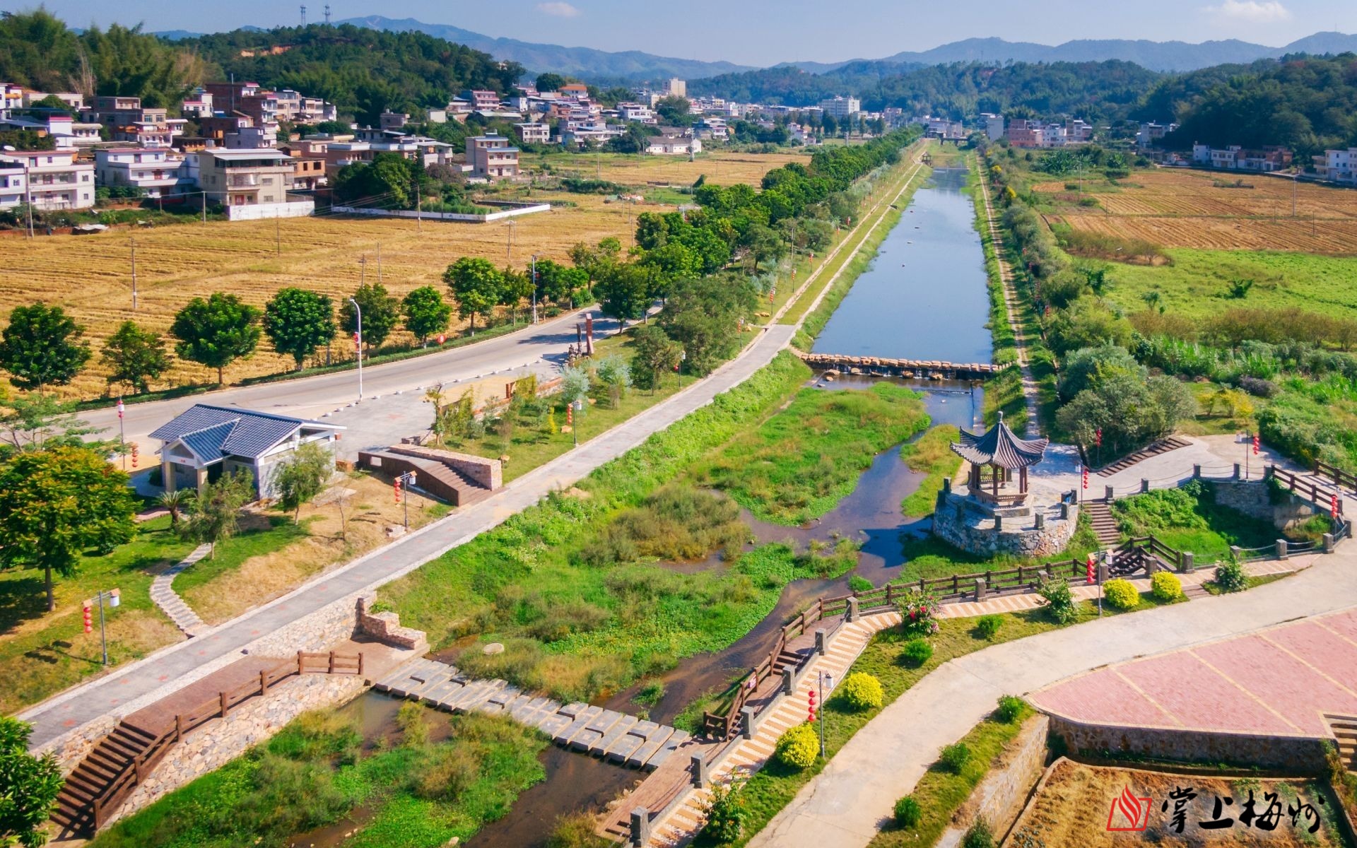 向前,陶背,新群,刁田和新石等六个村"串"起了兴宁市石马镇"六村联动"