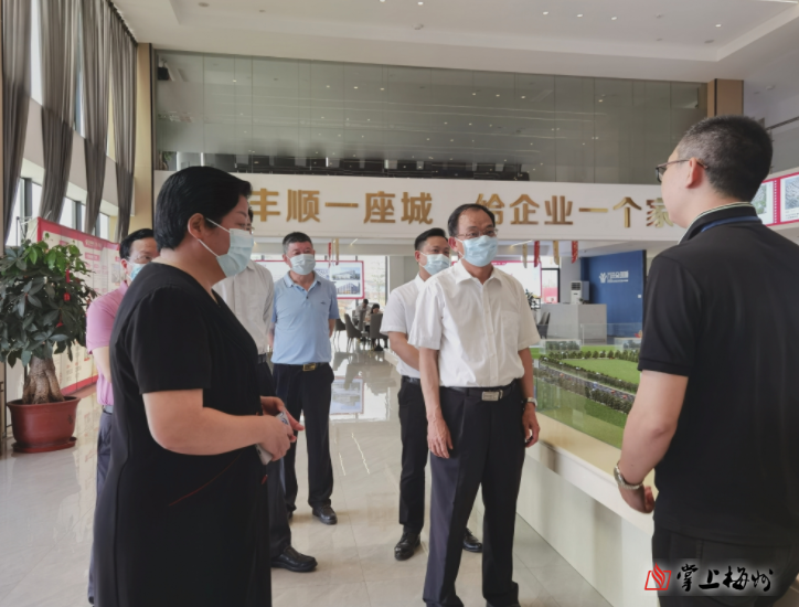 刘锐清到挂钩联系(挂点服务)项目和企业调研:优化营