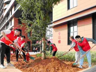 栽“健康之树” 建“绿美梅州”！梅州市人民医院举办2023年植树节义务植树活动