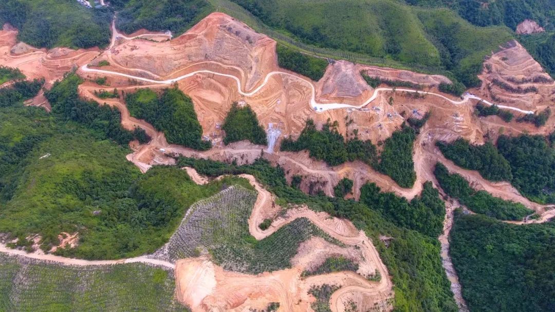 大干100天大潮高速项目建设按下快进键