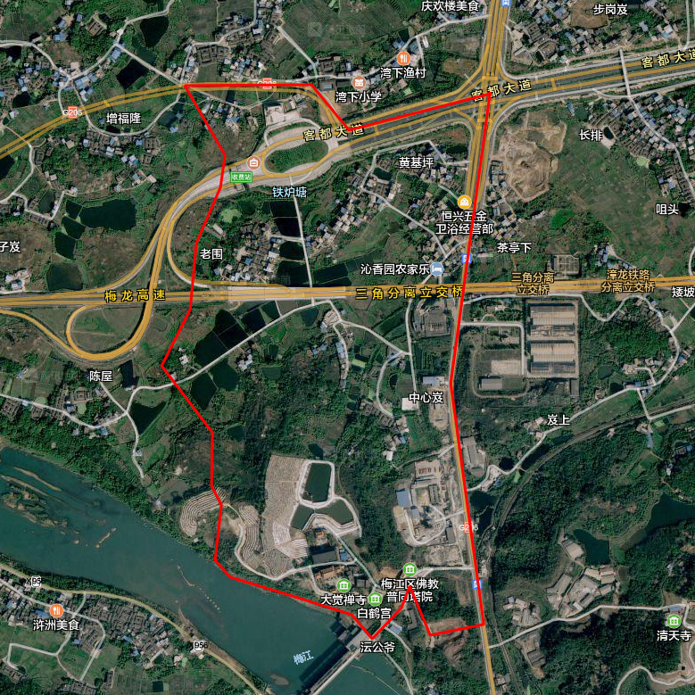 梅江区三角镇19个村(社区)辖区范围重新优化和划分_掌上梅州