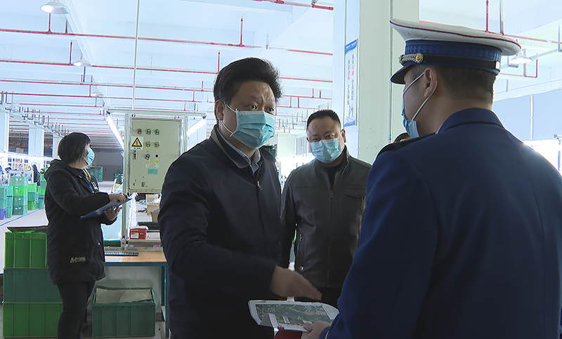 陈伟明率队督查安全生产工作筑牢安全防护网护航高质量发展