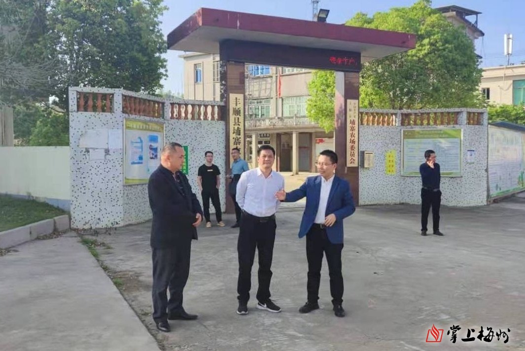 丰顺县领导到埔寨农场指导党史学习教育等工作