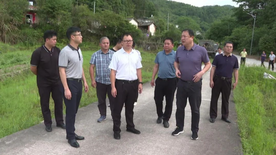 周小勇率队到平远各镇调研做实做细做好农房管控和乡村风貌提升工作