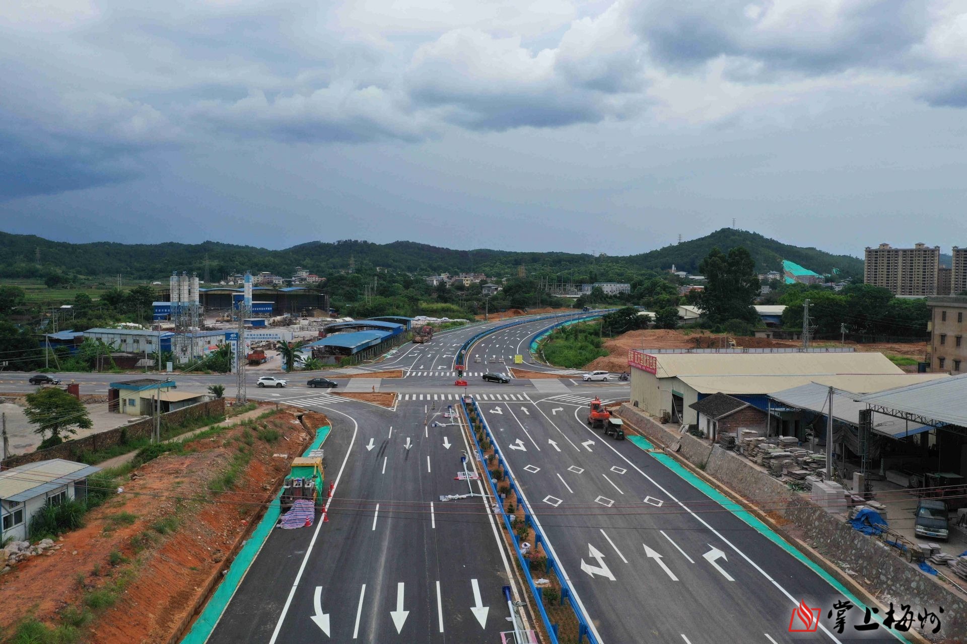 跟堵车说拜拜国道206线平远绕城段预计12日通车