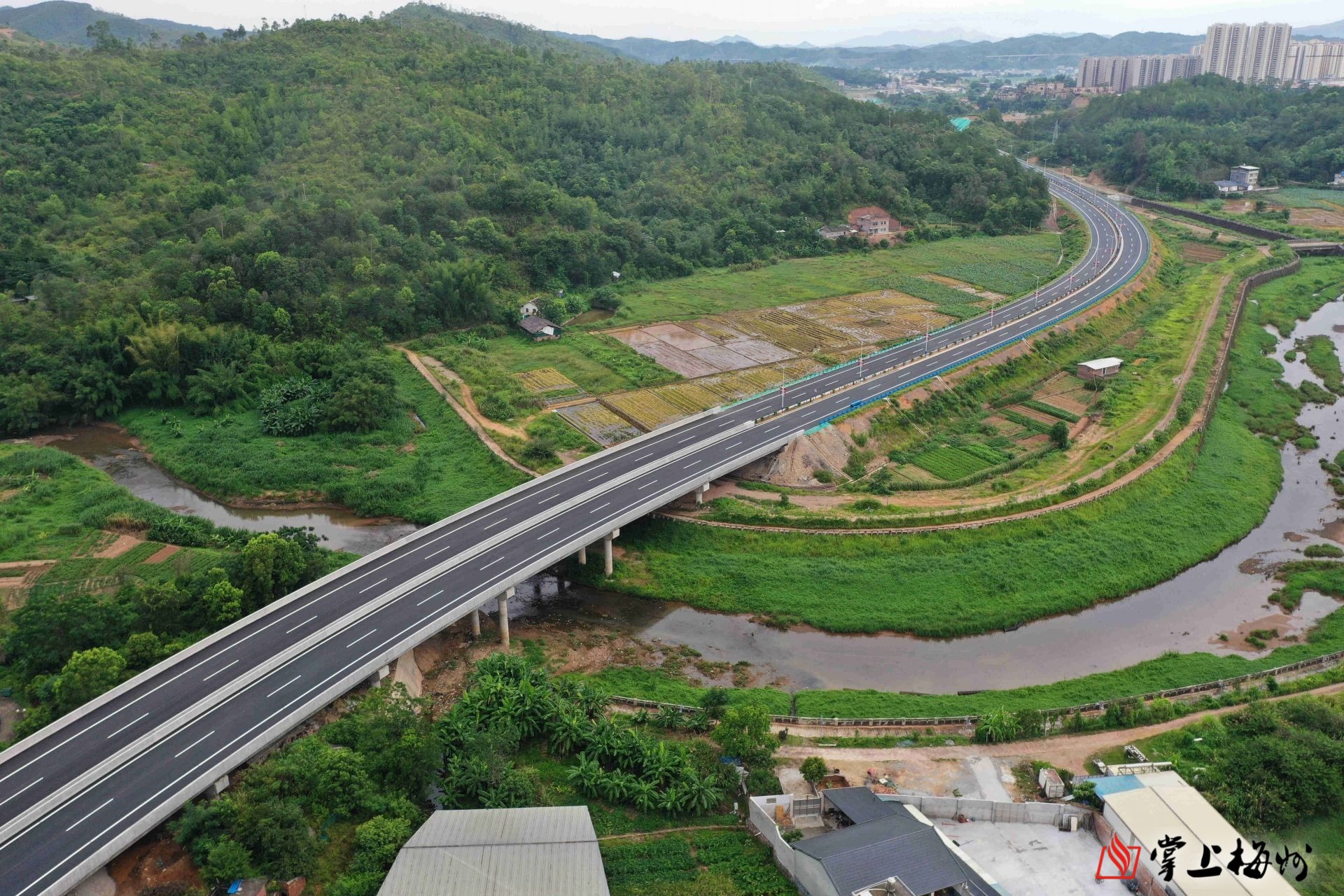 跟堵车说拜拜国道206线平远绕城段预计12日通车