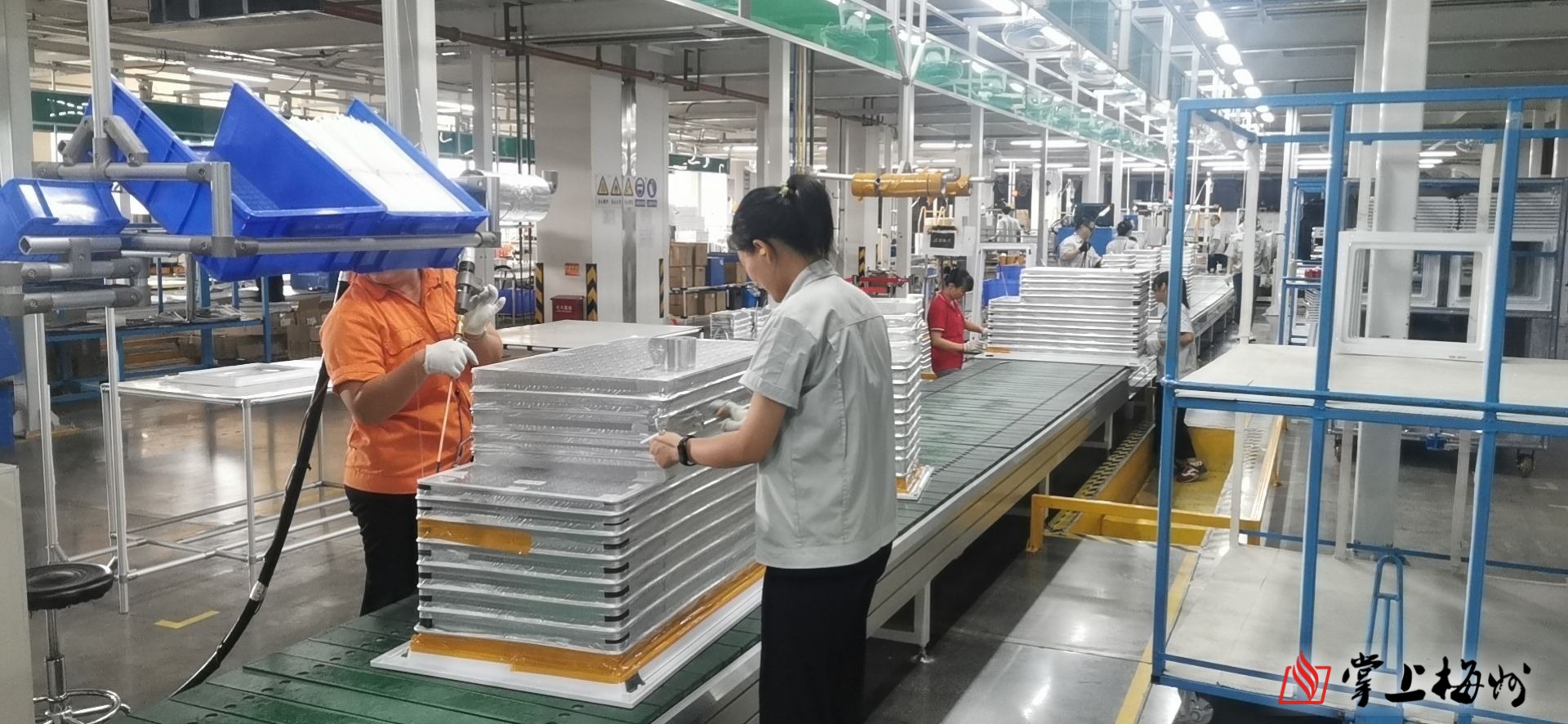 万宝电器生产车间