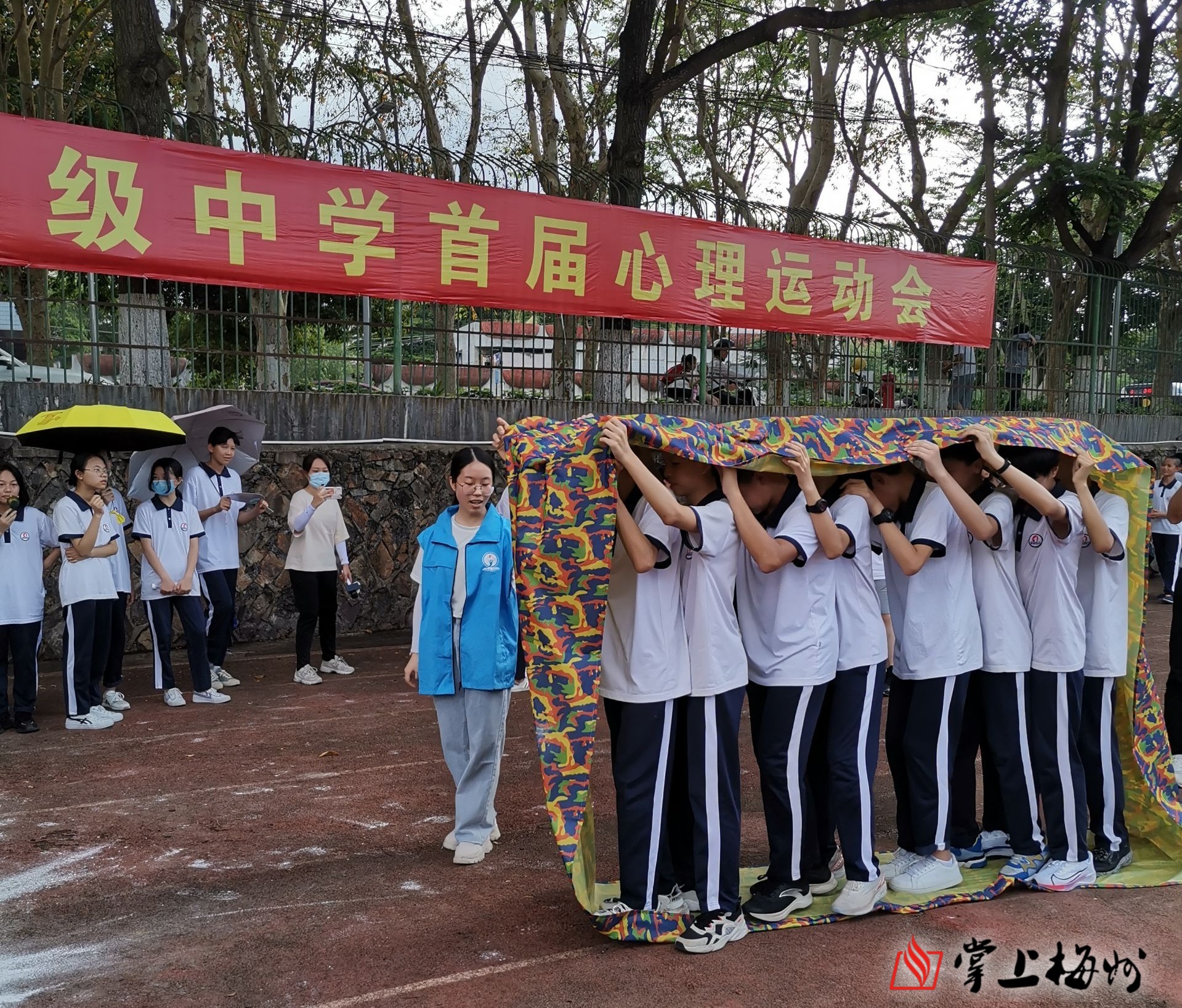 梅县区高级中学积极推进文明校园建设