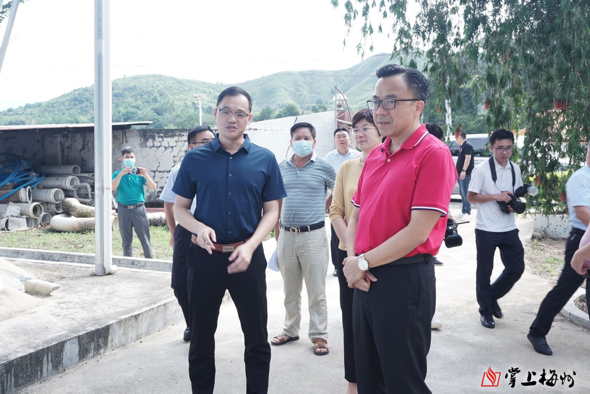 温向芳到丰顺调研乡村振兴驻镇帮镇扶村和农村集中供水全覆盖攻坚行动