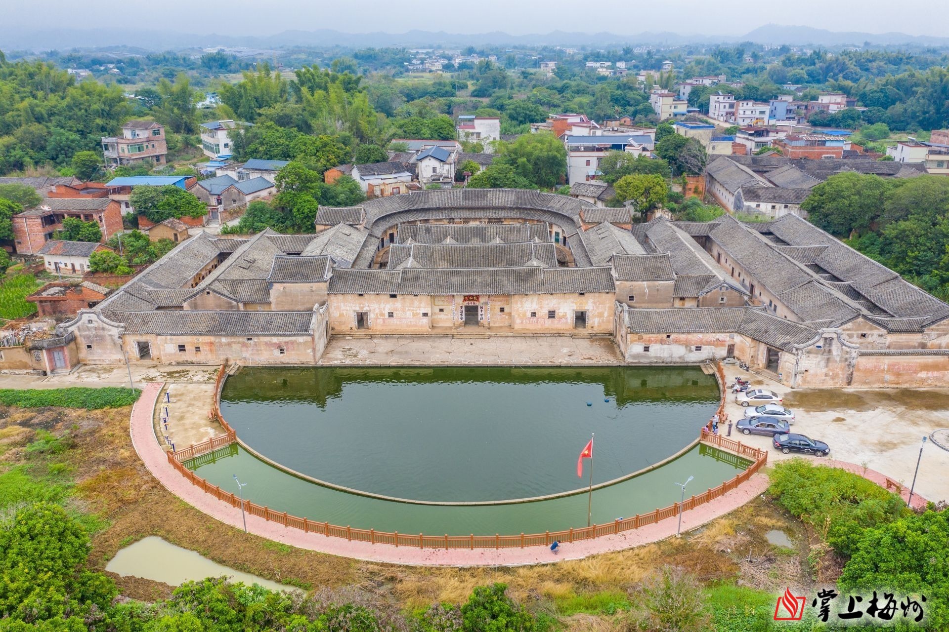 兴宁龙田镇鸡公桥村古香古色古村落韵味犹存焕新彩