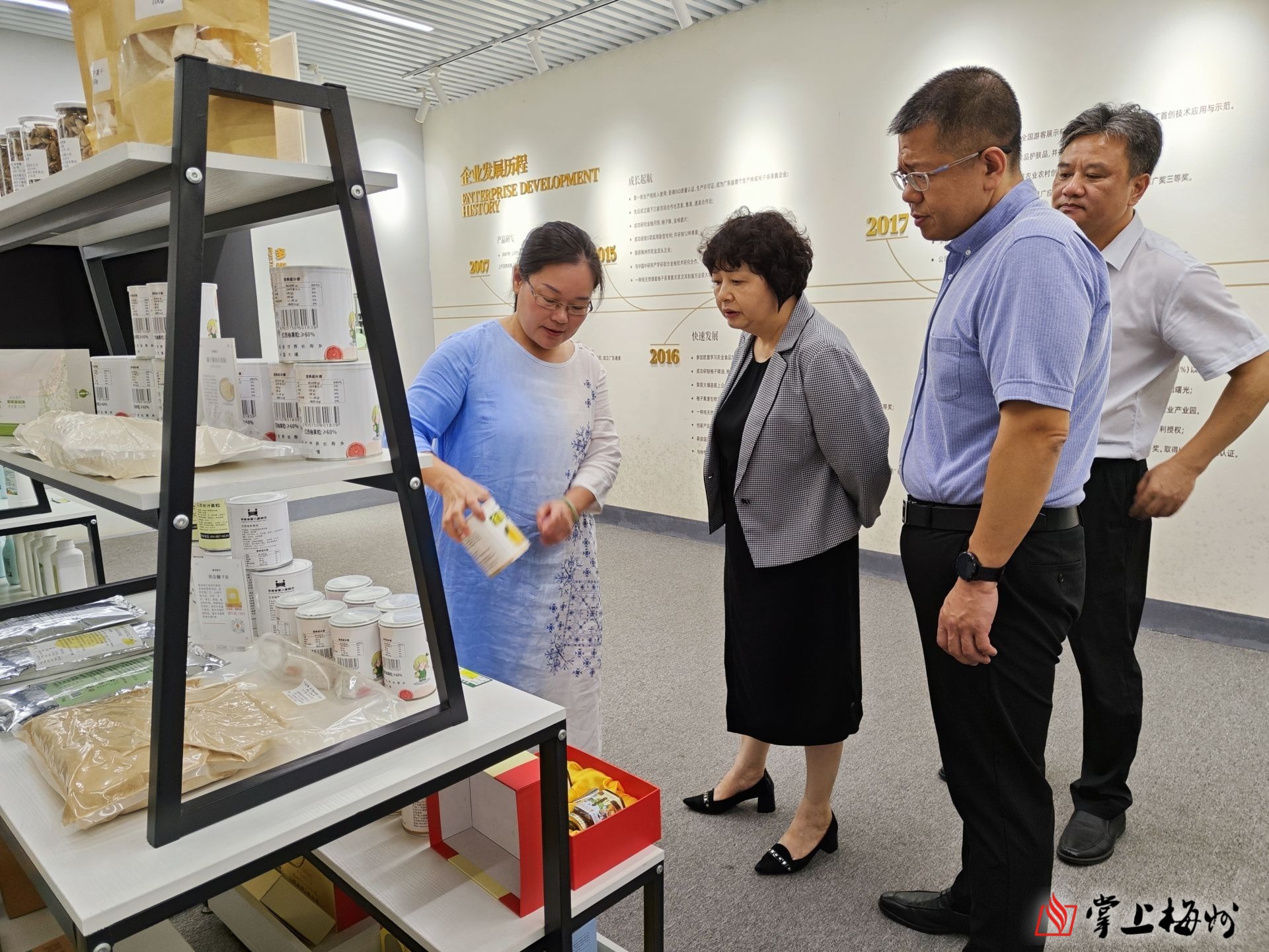 省港澳办主任李焕春一行来梅调研发挥合作优势助力乡村振兴