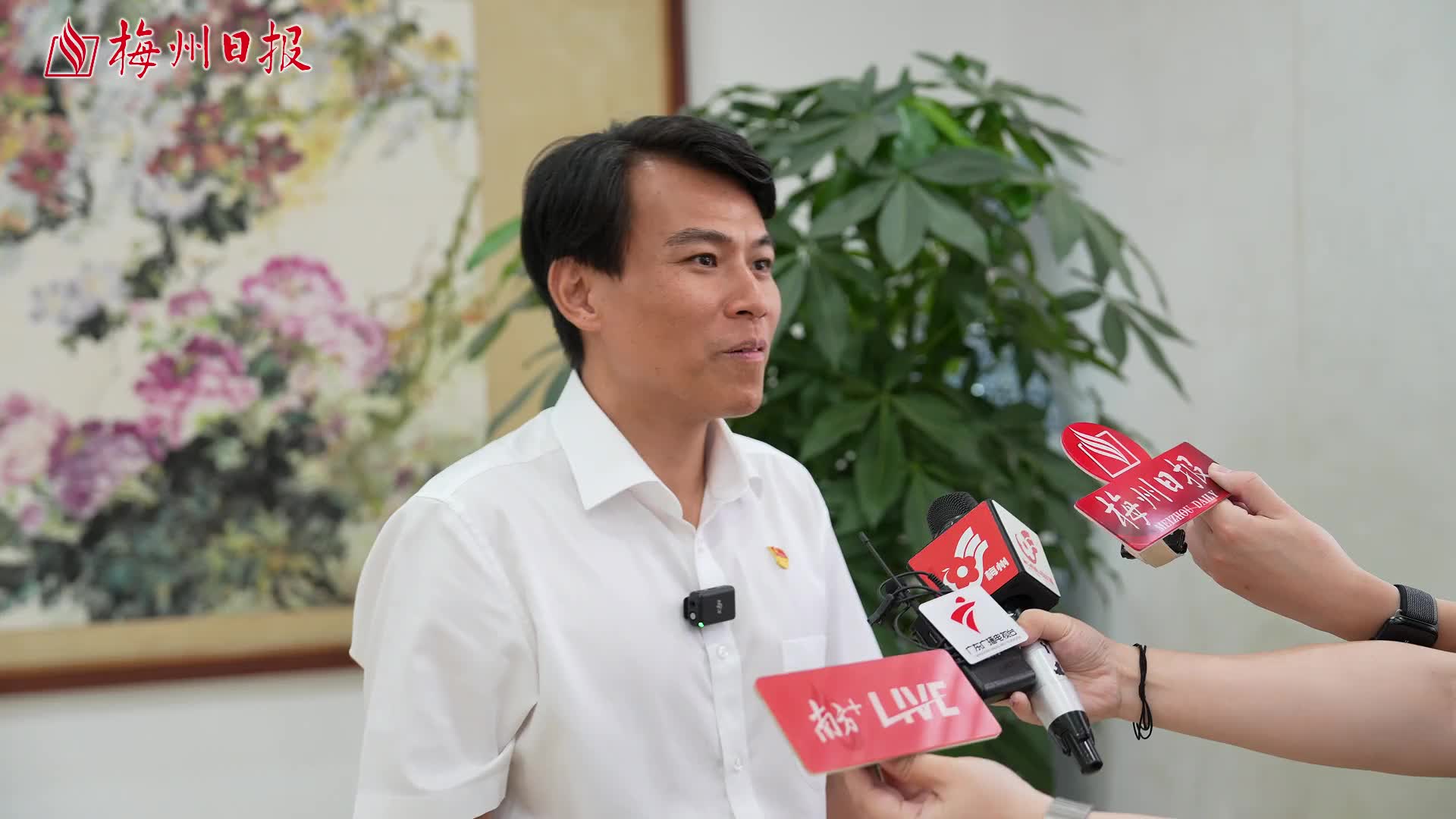 梅州V視丨市商務局黨組書記、局長李敏：零元起航支持企業筑夢梅州
