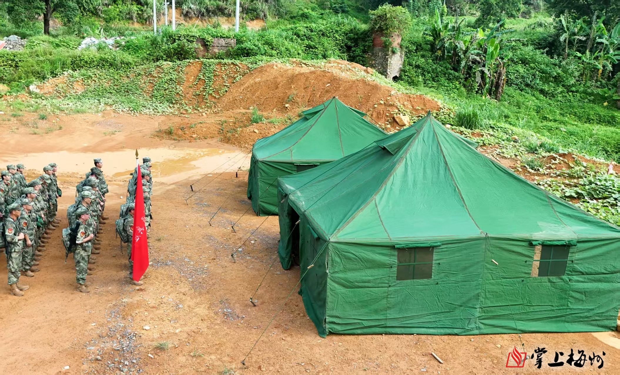  锤炼胜战本领 磨砺精兵本色！梅州军分区组织开展民兵徒步拉练活动