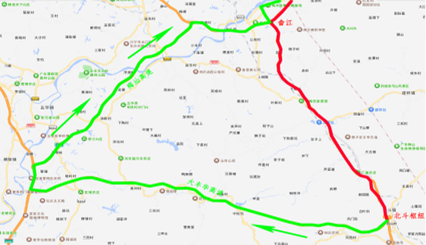 广东这些路段有大到暴雨，出行请注意安全