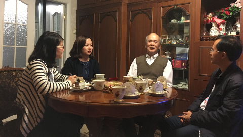 梅州日报“全球客商行”五洲行采风团采访在俄福建籍客商、知名客籍华人