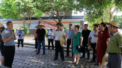 韶关市曲江区考察团到兴宁市参观考察
