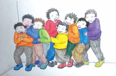 客家儿童传统游戏：挤油油