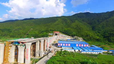 梅汕高铁丰顺段建设任务已完成六成！来看高清大图...