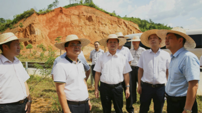 曾永祥、廖茂忠率队到留隍镇督导调研重点项目建设情况时强调：全力以赴抓征地，抢抓机遇赶进度，确保重点项目建设顺利推进