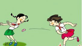 客家儿童传统游戏——扔沙包