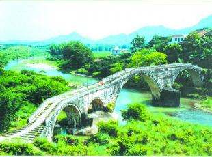 旧时松源河的航运