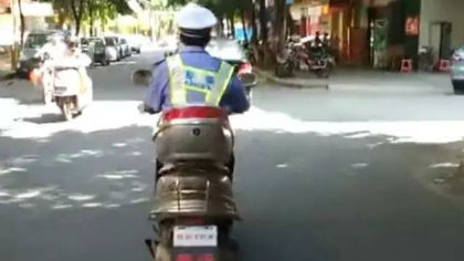 微信圈疯传梅州协警驾驶无牌车，真相在这里...