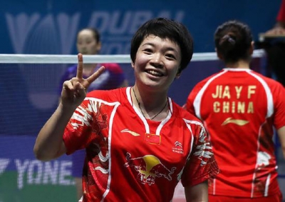 羽毛球世锦赛喜传捷报  兴宁籍选手陈清晨女双摘金