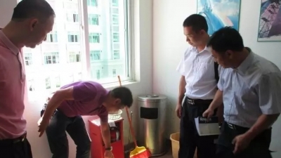 市安委办督查组到大埔开展安全生产大检查