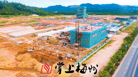 丰顺县埔寨绿色饲料园加快建设  首期5个引进项目已动工