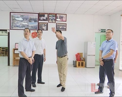 市商务局调研组到蕉岭调研外贸工作