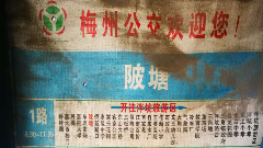 乘客懵了！梅城江北陂塘公交改线不换站牌误导人