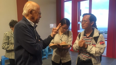 梅州日报“全球客商行”五洲行采风团到留尼旺岛圣皮埃尔市了解当地客商历史