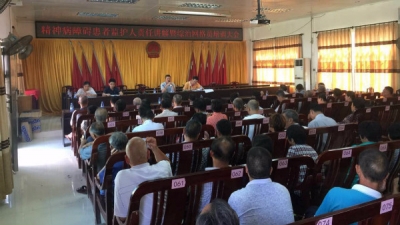 留隍镇召开精神障碍患者监护人责任暨综治网格员培训大会 