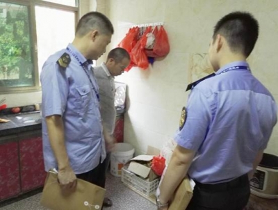 五华转水镇开展秋季学校食堂食品安全检查