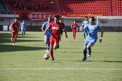 他是“关键先生”！梅州张治权获评中甲第25轮最佳前卫