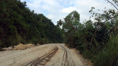 不用再“硬着头皮”走烂路了！丰顺金岗大桥预计10月底完工通车