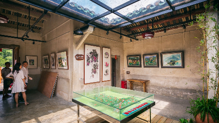 大埔这座百年民居“变身”乡村美术馆