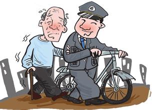 八旬独居老人凌晨迷失街上，大埔民警帮其“找家”