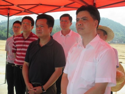 李远青到大埔调研重点项目建设进展情况