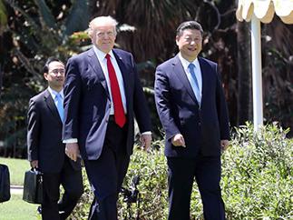 习近平应约同特朗普通电话:解决朝核问题 要靠对话谈判