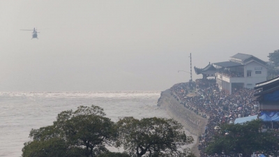 壮观！钱塘江“八月十八潮”来袭