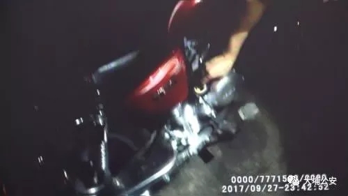 男子在大埔偷了一辆摩托车，万万没想到车上有GPS